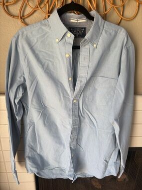 Nautica Pale Blue Button-Down Oxford Shirt